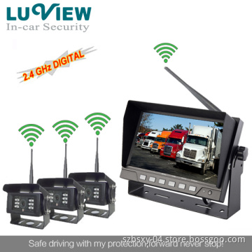 7 Inch Wireless Rear View Camera System